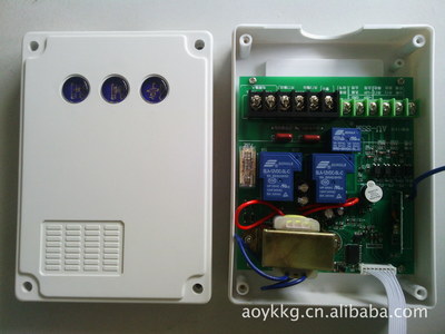 【電動伸縮門臺式搖控器、控制器、百勝電機專用伸縮門控制器】價格,廠家,圖片,發(fā)射器、接收器,深圳市奧圣科技發(fā)展-