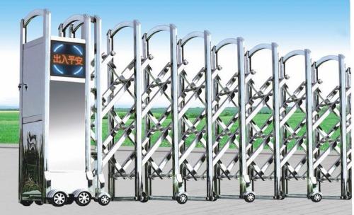 陽春電動伸縮門供應商 鋁合金遙控伸縮門生產(chǎn)